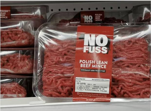 Letters sent to ASDA and Sainsbury's over Polish mince concerns