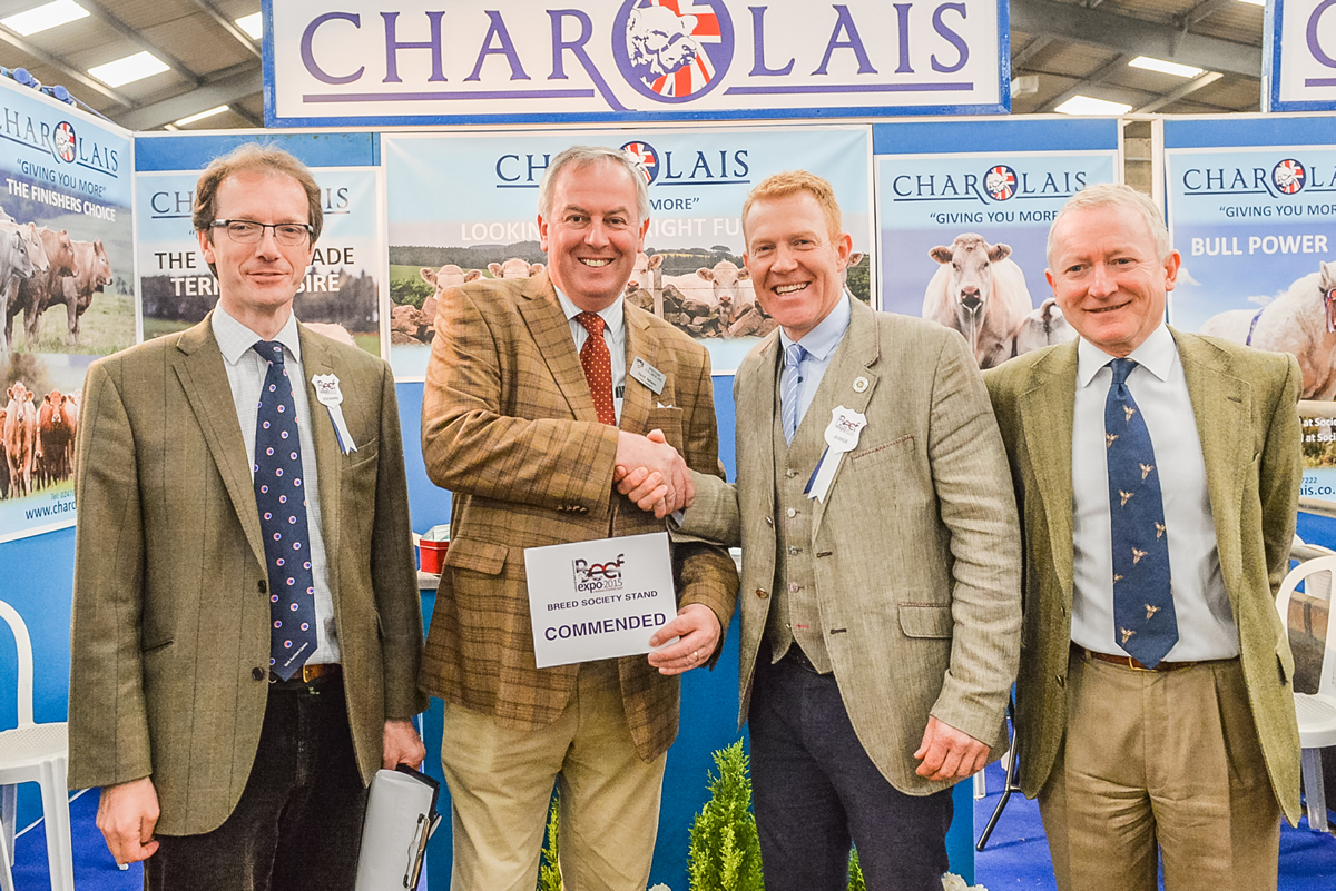 Commended Charolais Breed Society Stand NBA York 2015