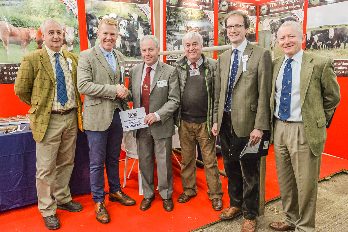 Highly Commended Hereford Breed Stand NBA Beef Expo 2015